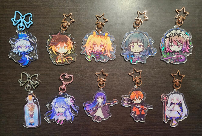 Full table for illo mart, sample for other 6 ft anime convention tables such as anime expo, fanime, anime nyc, etc